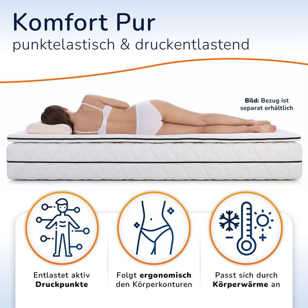 Viscoauflage ohne Bezug (100200-200.120.5) Bild 3