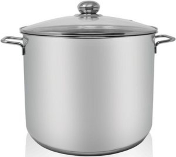 Karl Krüger 72727 Jumbotopf Edelstahl mit Glasdeckel 28 cm, Inhalt 14 Liter / Kochtopf / Maxi Topf / INDUKTION Bild 6