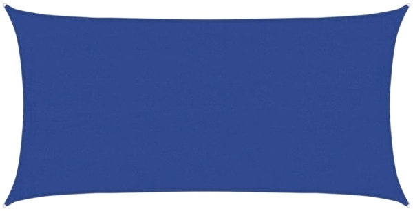 vidaXL Sonnensegel 160 g/m² Rechteckig Blau 4x7 m HDPE 311520
