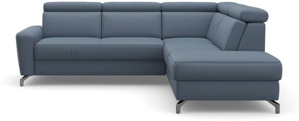 sit&more Ecksofa Scarlett L-Form, inklusive Kopfteilverstellung, wahlweise mit Bettfunktion, Bettkasten