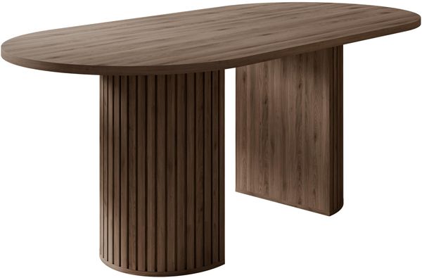 Esstisch Wotkon (Farbe: Nuss Okapi)