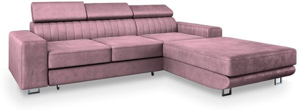 Masseno Ecksofa NOTO mit Schlaffunktion L-Form, Sofa mit Bettkasten