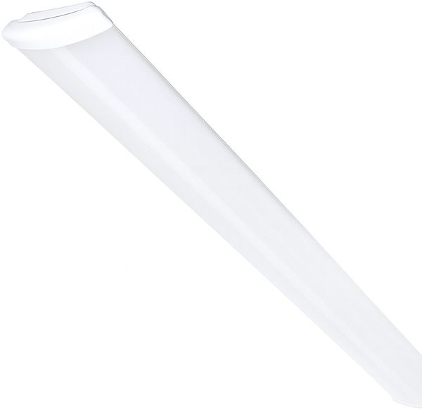 Müller Licht LED Bürodeckenleuchte 120,3cm 48W 4400lm 4000K Neutralweiß dimmbar Aluminium weiß energiesparend langlebig moderne Innenraum Beleuchtung Arbeitsplatz Lampe