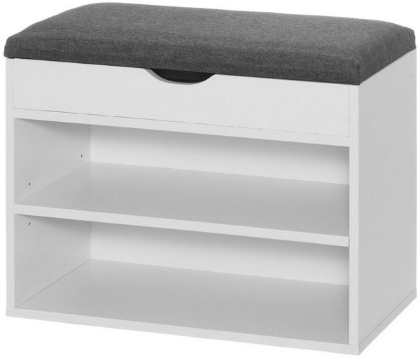 4LIVING Schuhregal Bank mit Schuhablage, 30 x 60 x 47 cm