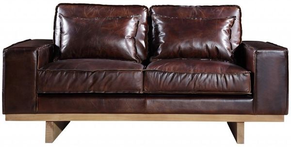 Clubsofa Hamilton 2-Sitzer Vintage-Cigar