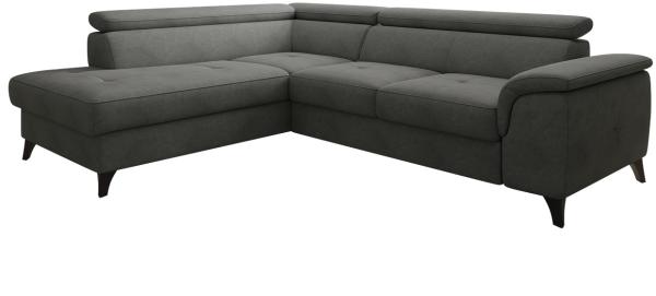 Ecksofa Asporiz (Farbe: Zetta 305, Seite: Links OT-2R)