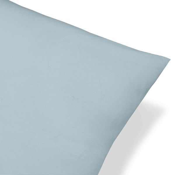 biberna Feinjersey-Spannbetttuch 0077144, blau, 2x 40x80cm Bild 2