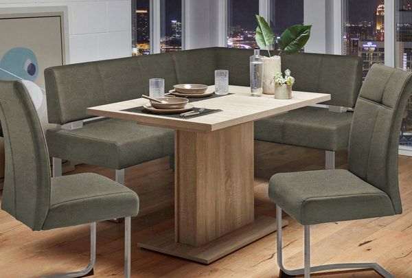 OTTO home Eckbank Rab, in 2 Breiten (180 oder 200 cm), Bezug in verschiedenen Qualitäten