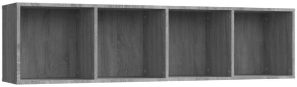 vidaXL Bücherschrank/TV-Schrank Grau Sonoma 143x30x36cm Holzwerkstoff 815271 Bild 7