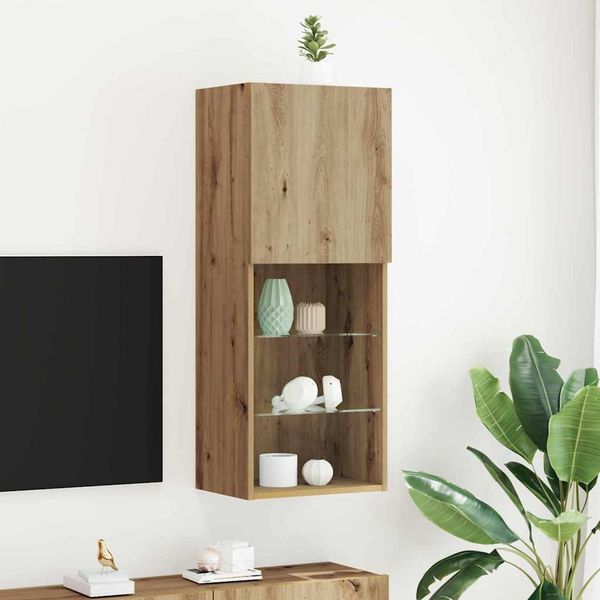 vidaXL TV-Schrankset Artisan-Eiche 40,5 x 30 x 102 cm Holzwerkstoff 863088