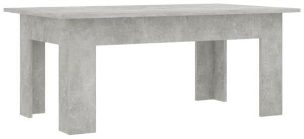 vidaXL Couchtisch Betongrau 100 x 60 x 42 cm Spanplatte [801183]