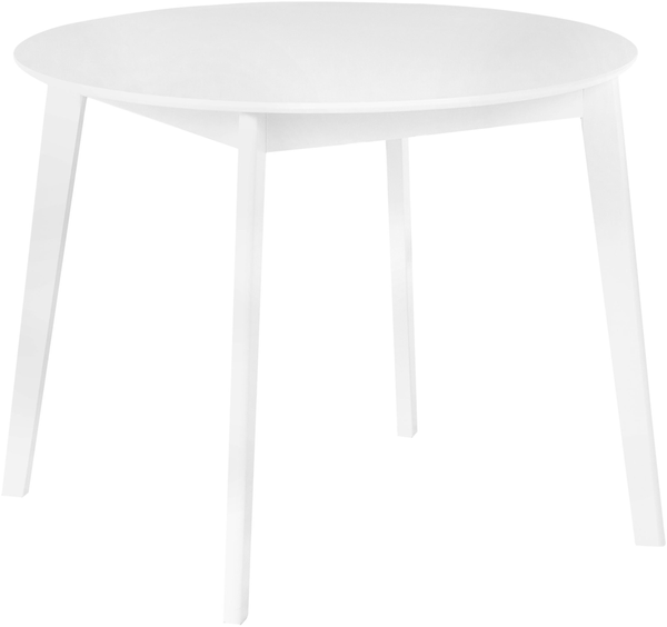 Esstisch weiß ⌀ 100 cm rund ROXBY