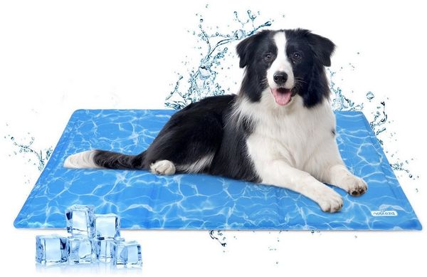nobleza Hundematte Kühlmatte Hunde Kühlkissen Kühl Hundedecke Kaltgelpad