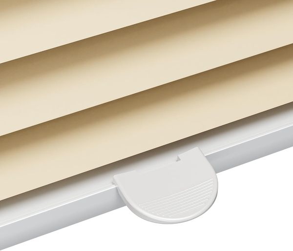 Sekey Plissee Faltrollo Klemmfix ohne Bohren Creme 110x130cm Bild 4