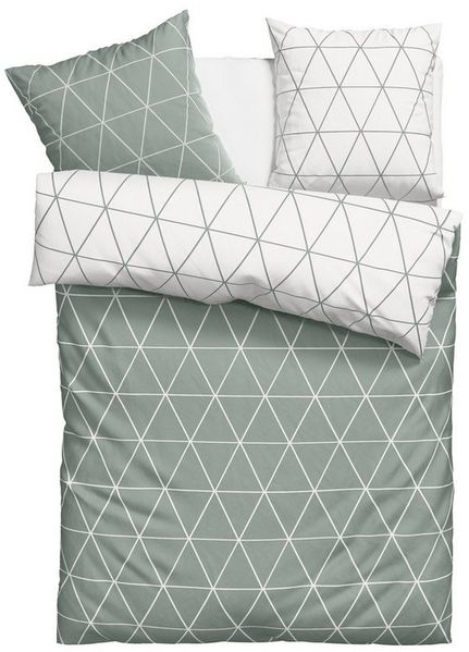 OTTO home Bettwäsche Balsby, Renforcé, 2 teilig, in Gr. 135x200 oder 155x220 cm, 100% Baumwolle