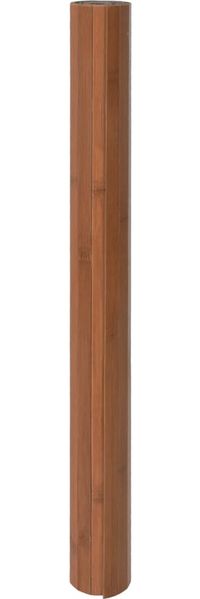 vidaXL Teppich Rechteckig Braun 60x400 cm Bambus 376728 Bild 3