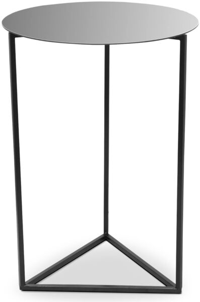 Menzzo Oliana Tisch, Schwarz, L56 x T56 x H79 cm