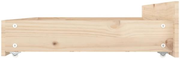 Bett mit Schubladen 135x190 cm 4FT6 Double [3103544] Bild 6