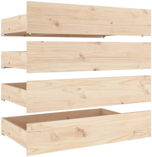 Bett mit Schubladen 135x190 cm 4FT6 Double [3103544] Bild 8