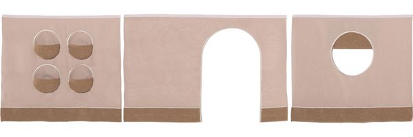 Vipack Forrest Bettzelt für Halbhochbetten Rosa