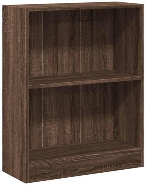 vidaXL Bücherregal Braun Eichen-Optik 60x24x76 cm Holzwerkstoff 815086