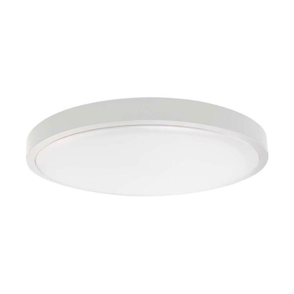 LED Deckenleuchte, weiß, rund, 4000K, IP44, D 25 cm