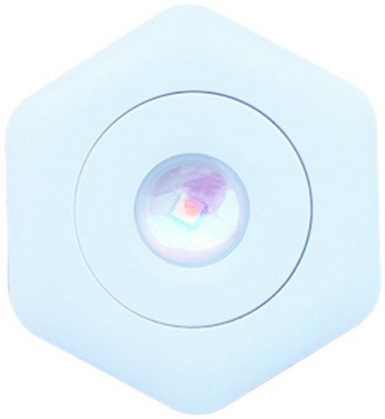 MUPOO Unterschrankleuchte LED-Spots Batteriebetrieben 1/2/4er-Pack, Kabellose Schrankbeleuchtung, Weiß, LED fest integriert, 6 Farben Dimmbar & Selbstklebend für Küche, Flur, Vitrine