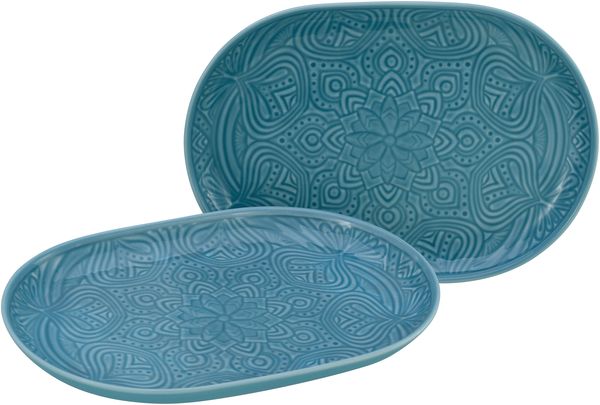 Orient Mandala Aquamarine, Plattenset 2-tlg (mo)
