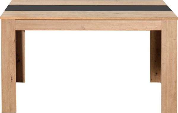 INOSIGN Esstisch Domus, Mittelplatte in schwarz Farbe