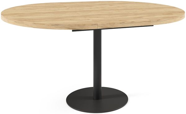 Esstisch Borte Küchentisch mit Tischerweiterung 100x100x76cm Farbe: weiß