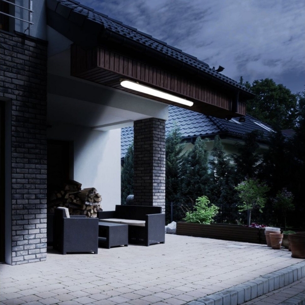 V-TAC LED Deckenleuchte, LED-Leuchtmittel fest verbaut, Kaltweiß, Tageslichtweiß, LED Wannenleuchte Feuchtraumlampe Hallenlampe Kellerleuchte L150 cm