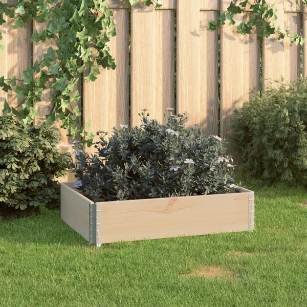 vidaXL Hochbeet 60x80 cm Kiefer Massivholz 3055160