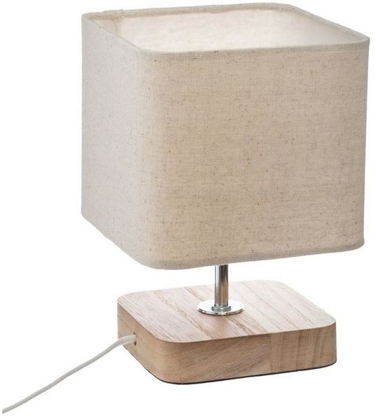Tischleuchte, Holz, 21 cm - Atmosphera