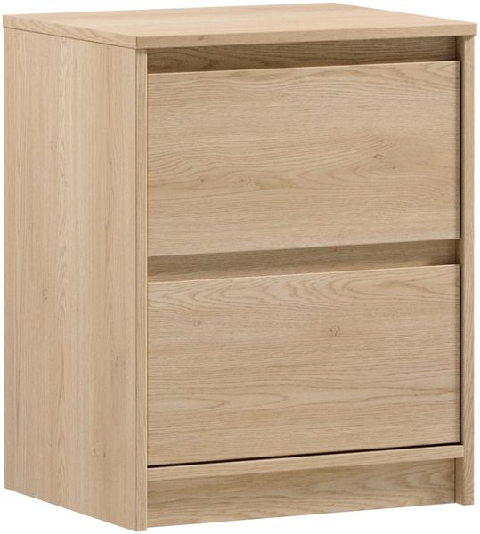 AX LIVING Nachttisch Eiche Mormanno SN – 47 cm breit, Eiche Cremona