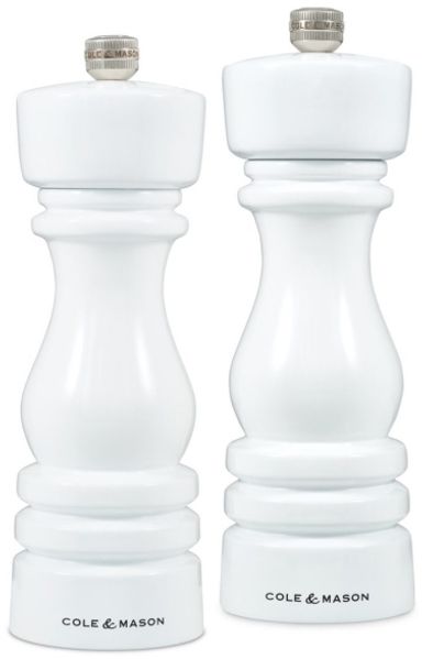 COLE&MASON Cole & Mason London S/P Set glänzend weiß 18 cm