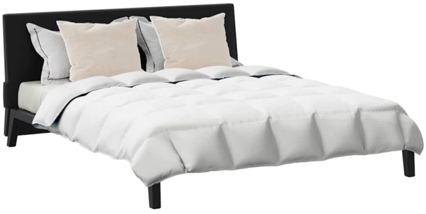 vidaXL Bettdecken Set mit Kissen 3 pcs Weiß Daunenfeder 3377048 Bild 2