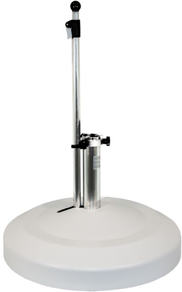 Liro Schirmständer Midi 60 S mit flexibler Klemmung Ø61 weiß 50S-61-01 Bild 2