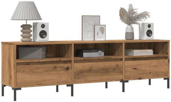 vidaXL TV-Schrank Artisan-Eiche 150x30x44,5 cm Holzwerkstoff 857190