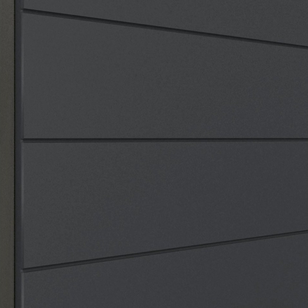 KOCHSTATION Unterschrank KS-Luhe 180 cm breit, für viel Stauraum, MDF-Fronten mit waagerechter Lisene Bild 3