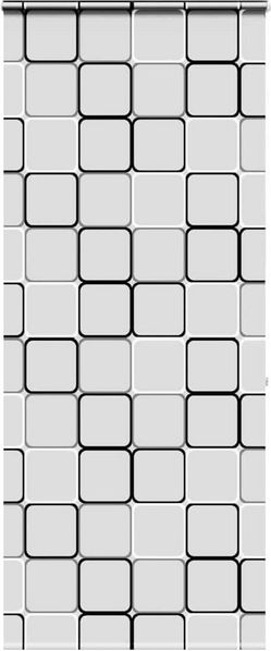 Rollo Duschrollo mit Kassette 90x240 cm Stoffbreite 86 cm, vidaXL