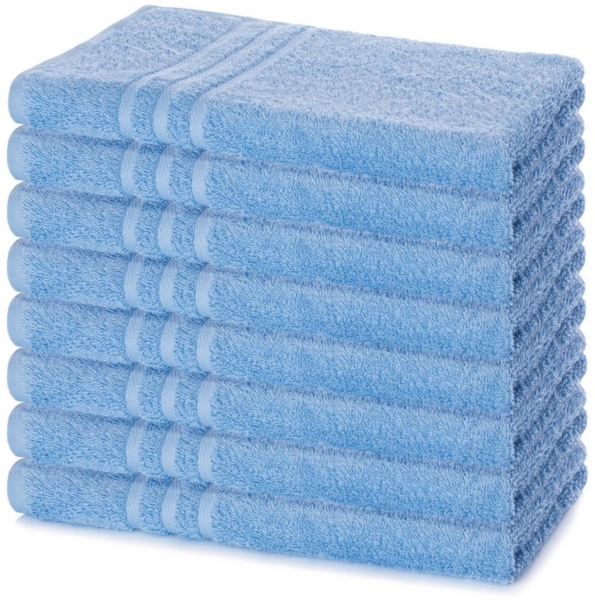 Lavea Handtuch Set Elena, Baumwolle (Set, 8-St), einzigartig weiche Frottee Handtücher für jeden Hauttyp geeignet