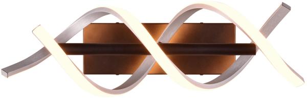 LED Wandleuchte SEQUENCE dimmbar Lichtfarbe einstellbar Silber 47cm Bild 2