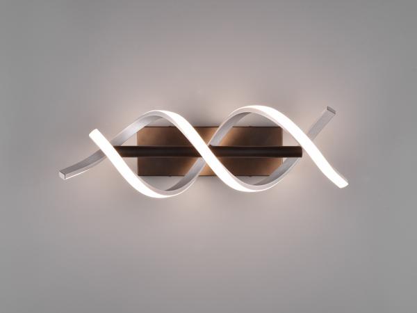 LED Wandleuchte SEQUENCE dimmbar Lichtfarbe einstellbar Silber 47cm Bild 5