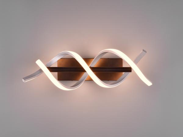 LED Wandleuchte SEQUENCE dimmbar Lichtfarbe einstellbar Silber 47cm Bild 3