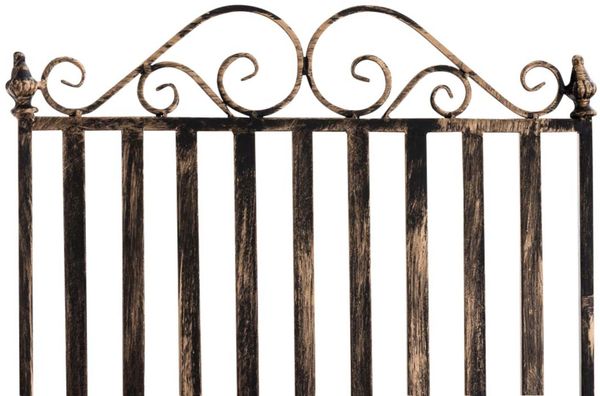 Schaukelstuhl ANNA 2er Set Antik Outdoor - 56x90x94cm, Metall, Bronze | Gartenstuhl Liegestuhl Relaxstuhl Garten Terrasse Bild 6