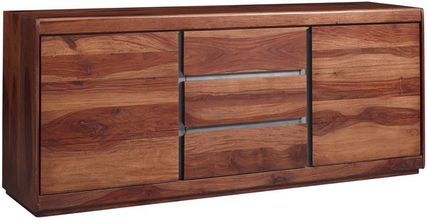 Sideboard Sheesham 187x46x77 noble unique lackiert SYDNEY #107