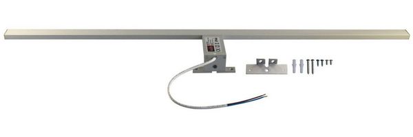 kalb LED Spiegelleuchte 100cm LED Badleuchte Badlampe Spiegellampe 230V, silbergrau, neutralweiß Bild 3