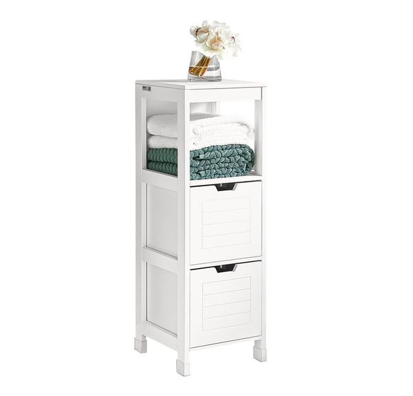 Badkommode Badschrank mit Fußpolster, FRG127-W