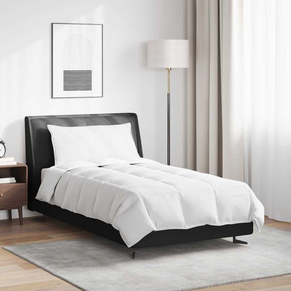 vidaXL Sommerdecke mit Kissen 2 pcs Weiß Daunenfeder 3376251