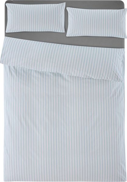 LeGer Home by Lena Gercke Bettwäsche Linnea, Renforcé, 2 teilig, aus 100% Baumwolle, Streifendesign